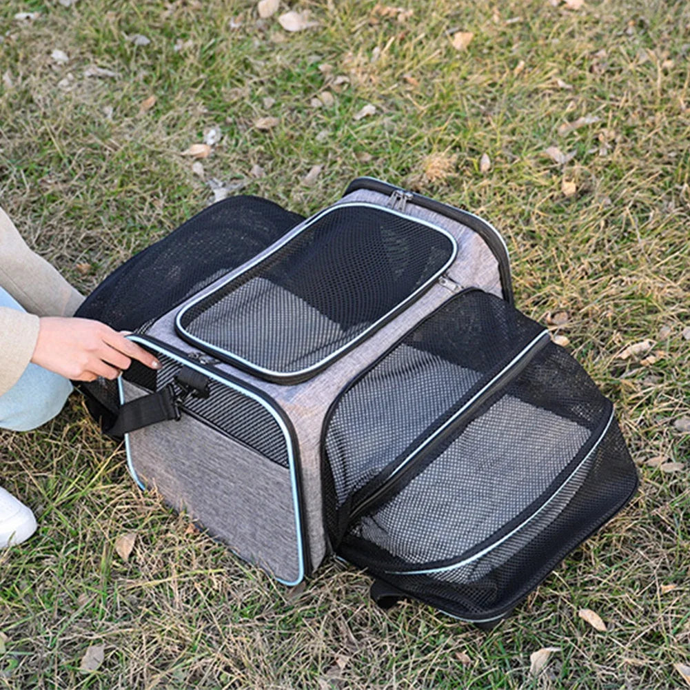 Expandable Pet Travel Backpack