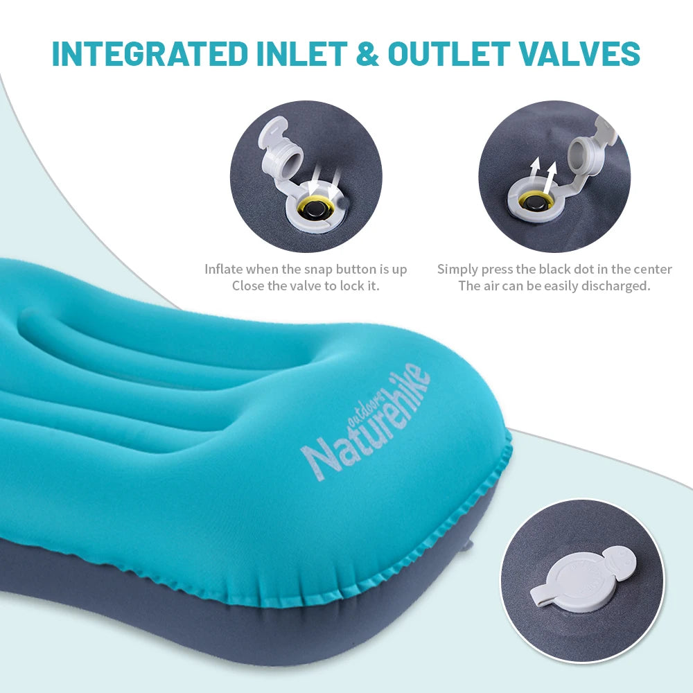 Portable Inflatable Travel Pillow