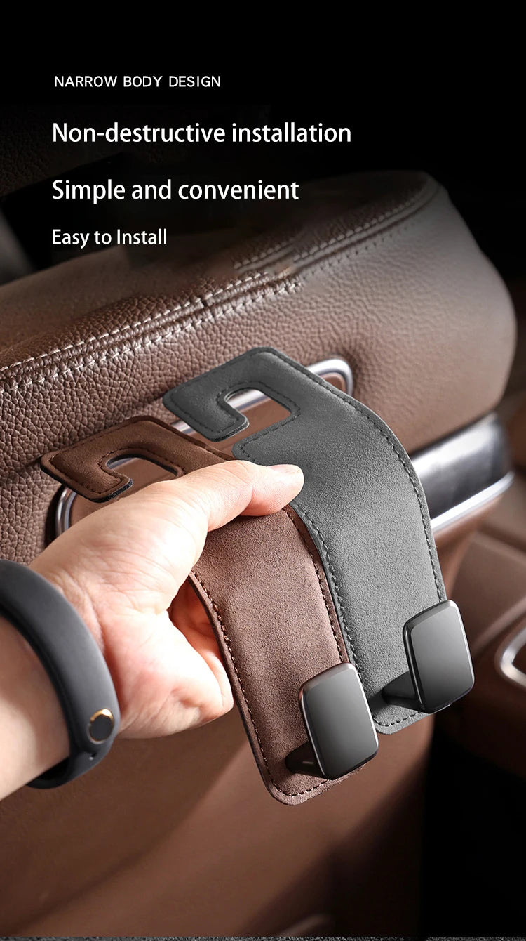 Customizable Car Seat Back Hook – Vehicle Accessories & Interior Tool