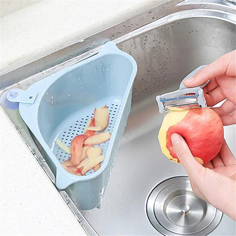 Stainless Steel Corner Sink Drain Basket