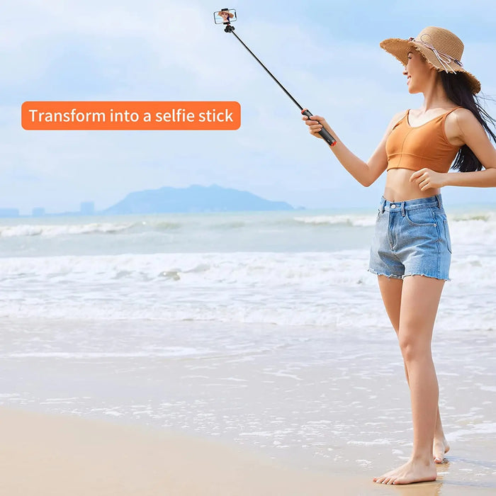 UURIG TP-02 Extendable Selfie Stick Tripod with 360° Ballhead