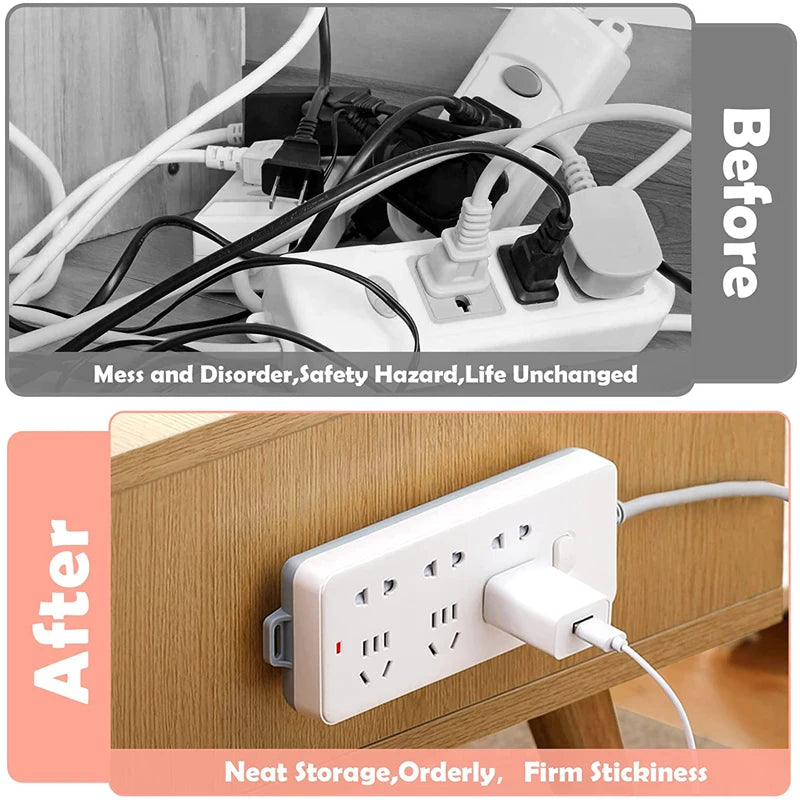 Self-Adhesive Wall Socket Holder