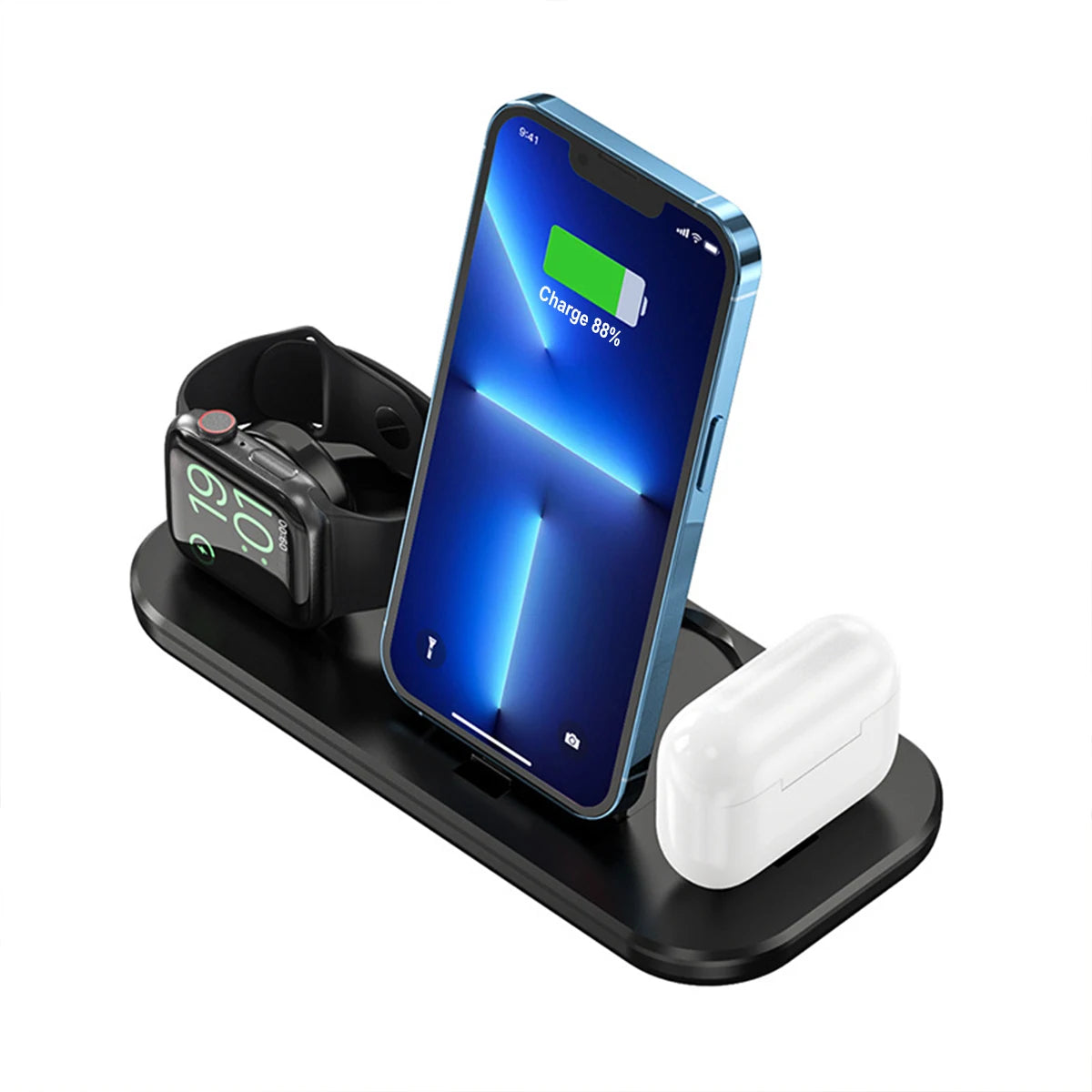 3-in-1 Wireless Charging Station for Apple Devices