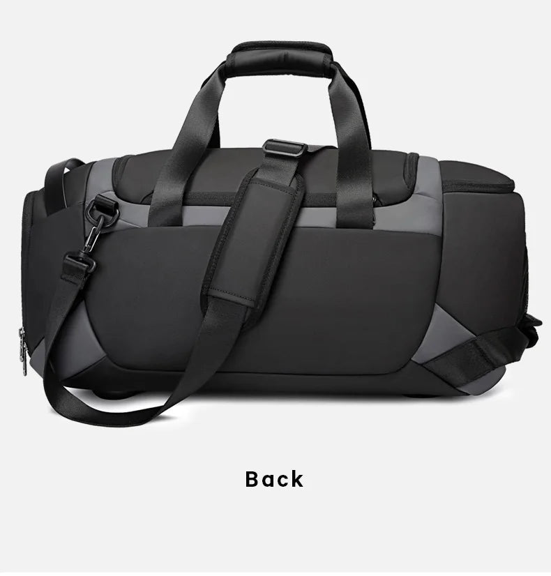 BANGE Sports Bags Men Gym Bags For Fitness Training Outdoor WaterProof Sport Bag Dry Wet Separation Bags Sac De Travel Bag