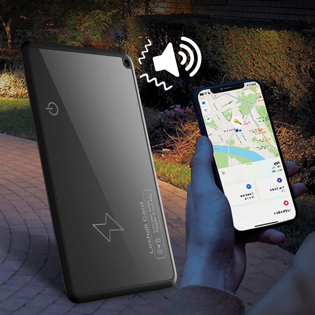 Wallet Tracker Card - GPS Location & Wireless Charging Smart Tag