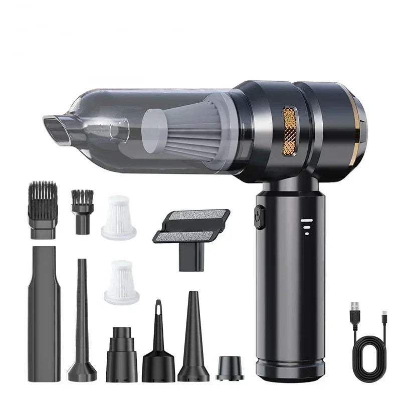 High-Power Cordless Car Vacuum Cleaner