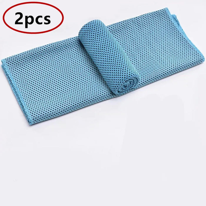 Quick-Dry Cooling Towels for Fitness & Outdoor Activities