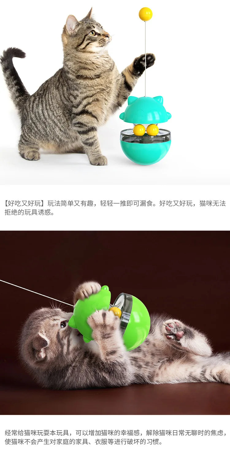 Interactive Cat Tumbler Toy