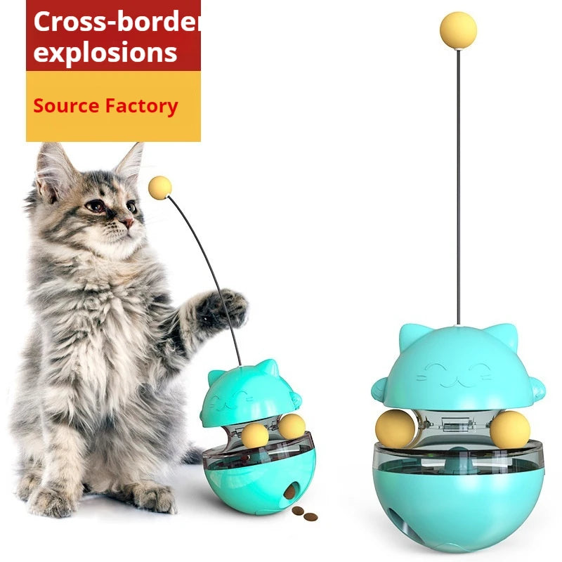 Interactive Cat Tumbler Toy