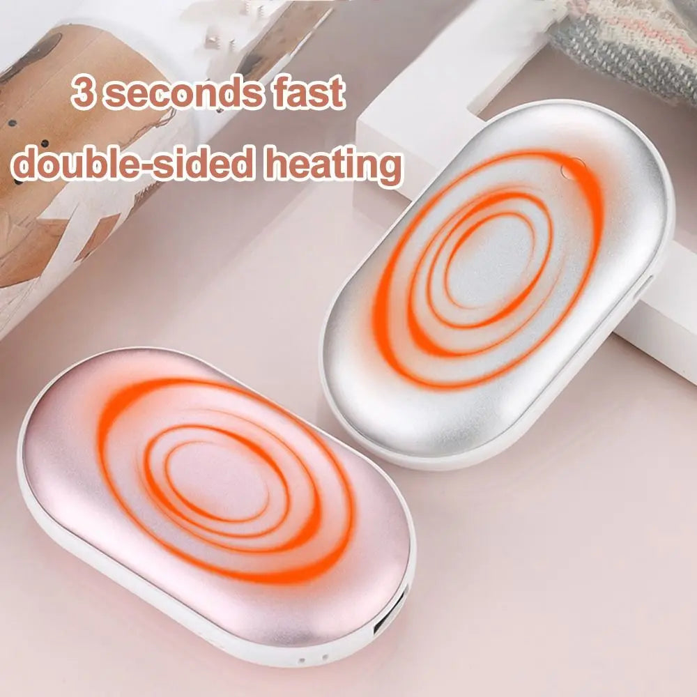 2-in-1 Rechargeable Hand Warmer & Power Bank