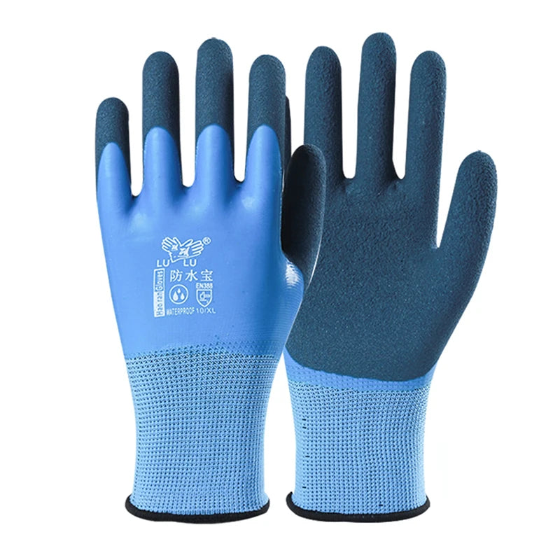 Waterproof Latex Coated Work Gloves