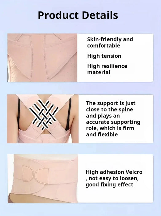Adjustable Posture Corrector – Back & Shoulder Support Brace
