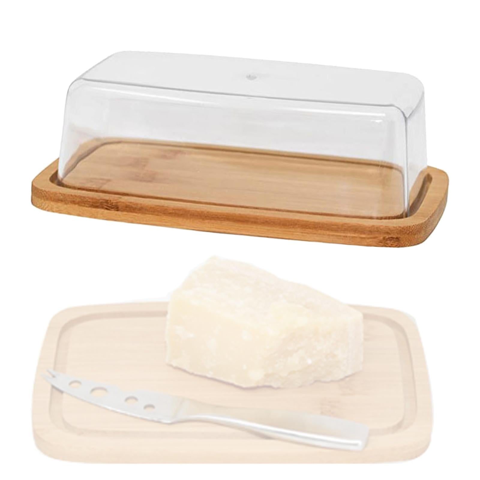 Bamboo Butter Dish with Acrylic Lid