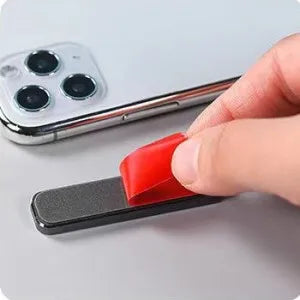 2-Piece Adjustable Cell Phone Holder - Foldable Stand for Desktop