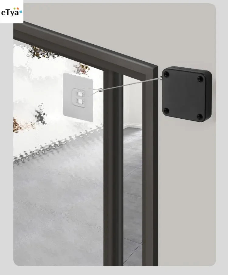 Automatic Punch-Free Door Closer