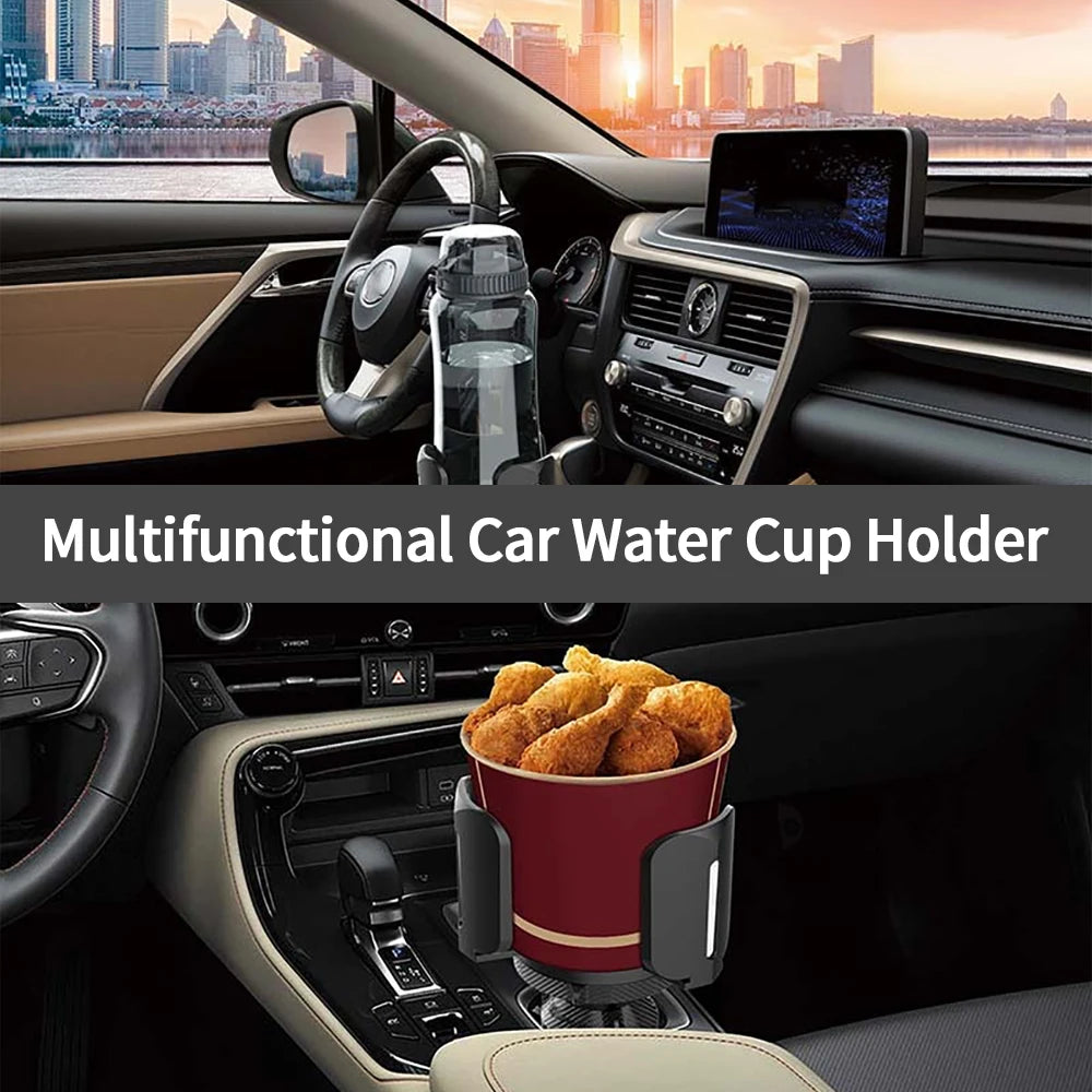 Multifunctional Adjustable Car Cup Holder Extender