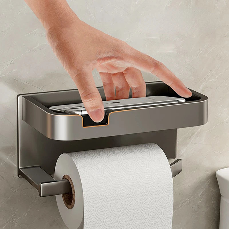 Wall-Mounted Toilet Paper Holder