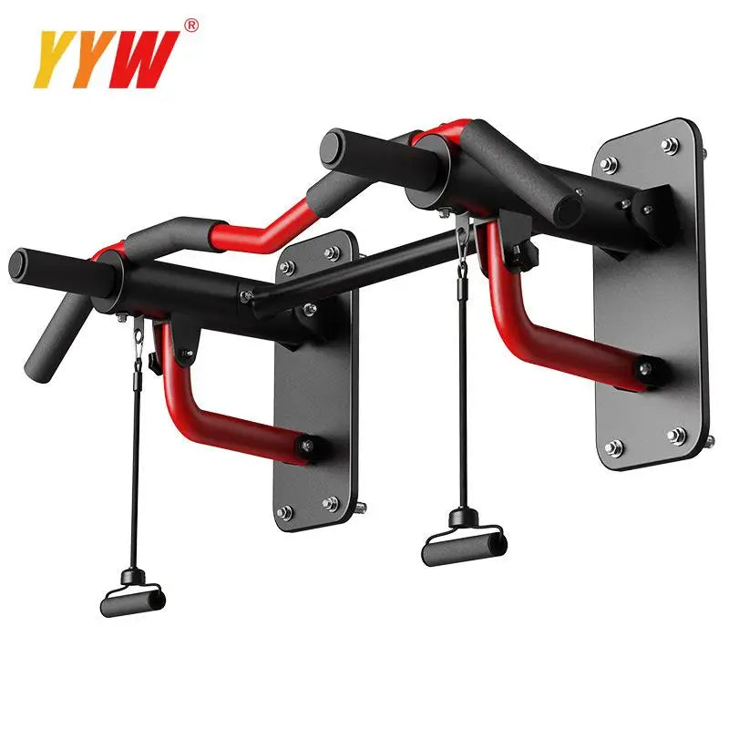 Wall-Mounted Multifunctional Pull-Up Bar