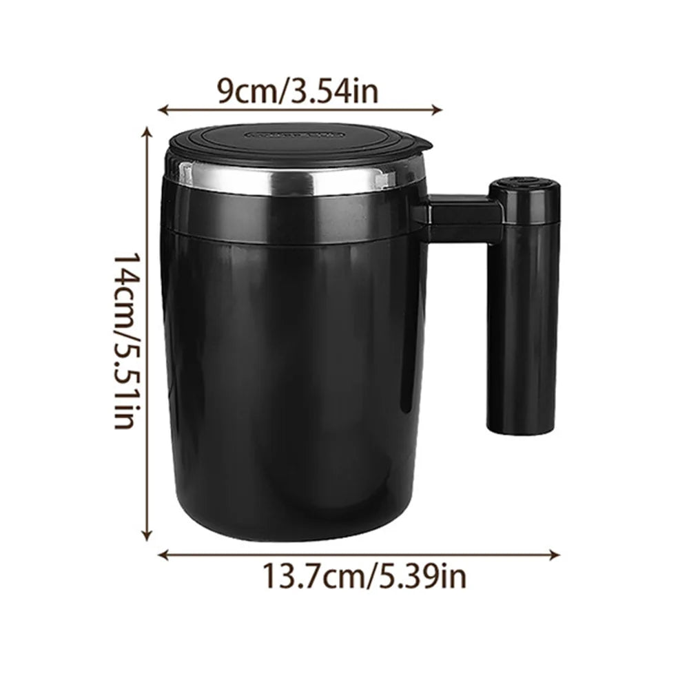 Automatic Self-Stirring Magnetic Mug