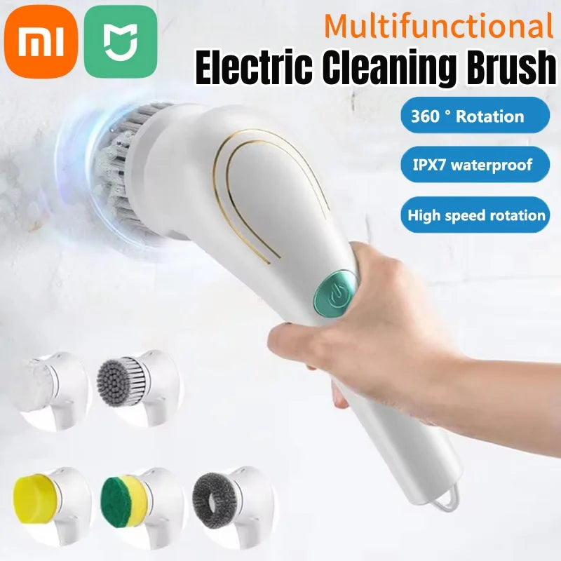 Xiaomi 5-in-1 Electric Cleaning Brush – Multifunctional Handheld Wireless Tool