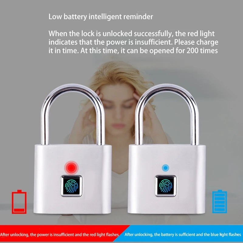 Smart Fingerprint Padlock