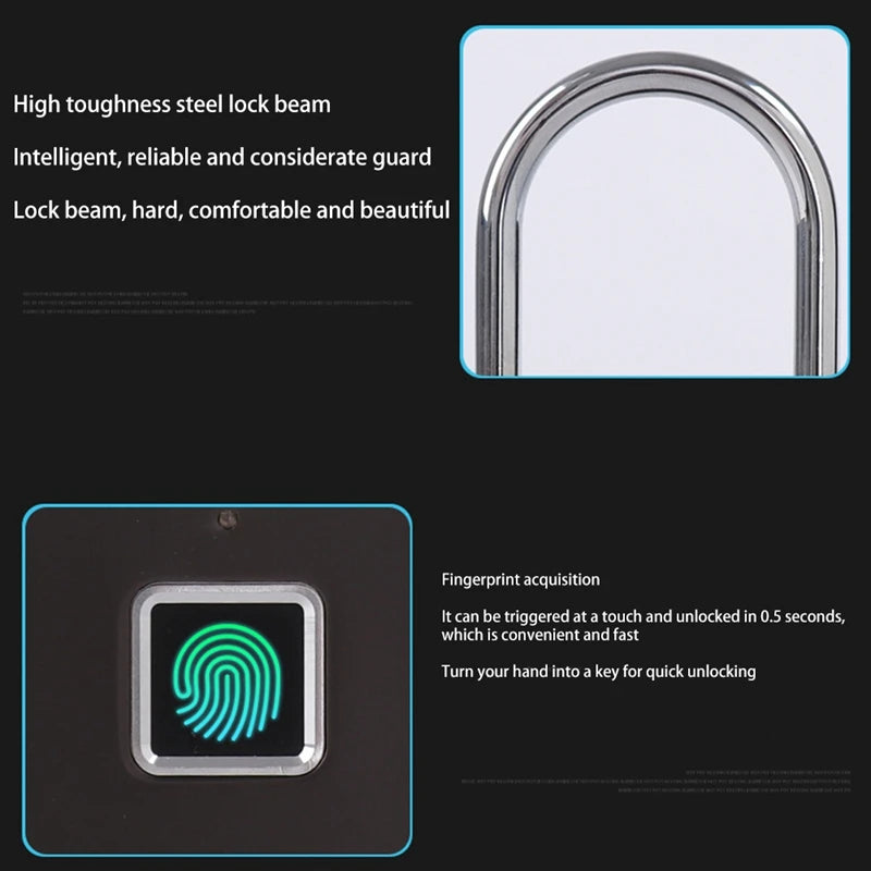 Smart Fingerprint Padlock