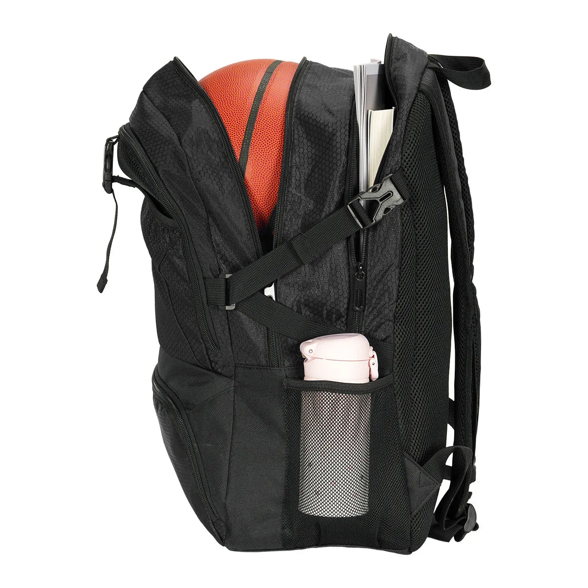 Large Sports Soccer Bag - Soccer Backpack & Bags for Basketball, Volleyball & Football with Separate Cleat and Shoes Compartment