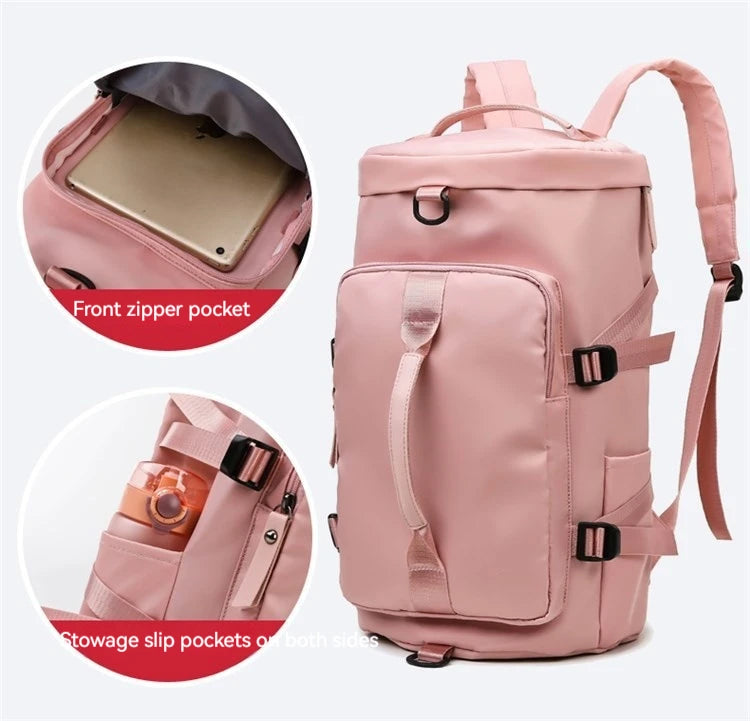 Rilibegan Outdoor Backpacks Waterproof Sport Travel Back Pack Fitness Backpack Big Capacity Travel Bag Shoe Barn Backpacks