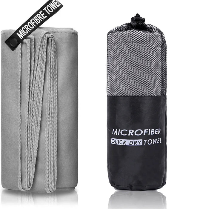 Quick-Dry Microfiber Gym Towel with Odor-Free & Absorbent Features