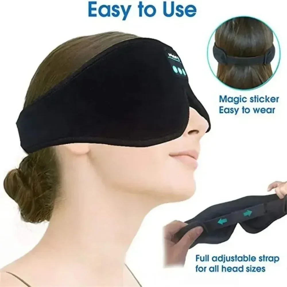 Stereo Wireless 3D Eye Mask with Bluetooth 5.0