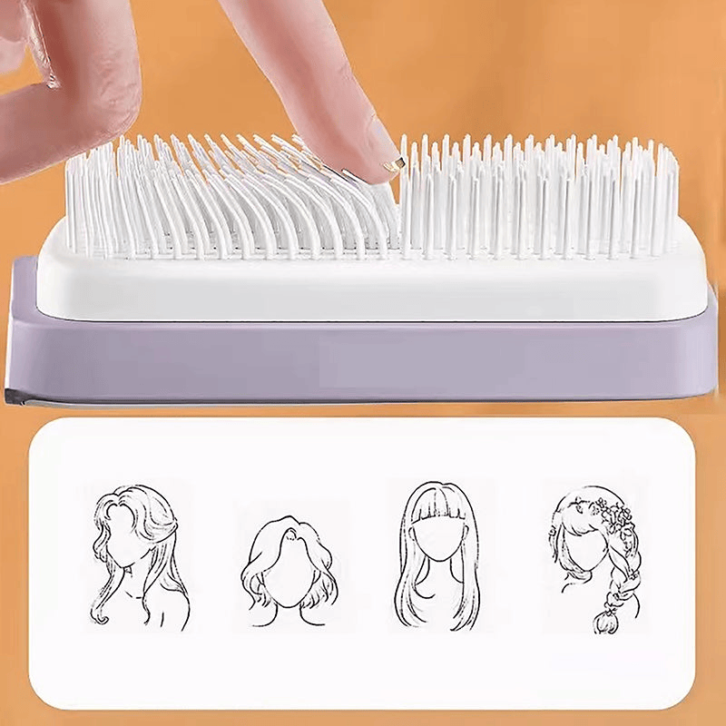 FLEXSAC™-SELF CLEANING HAIR COMB (IMPORTED)
