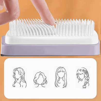 FLEXSAC™-SELF CLEANING HAIR COMB (IMPORTED)