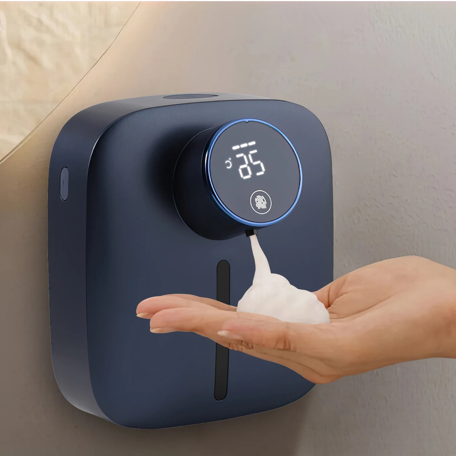 Multifunctional Wall Mounted Automatic Soap Dispenser with Digital Display