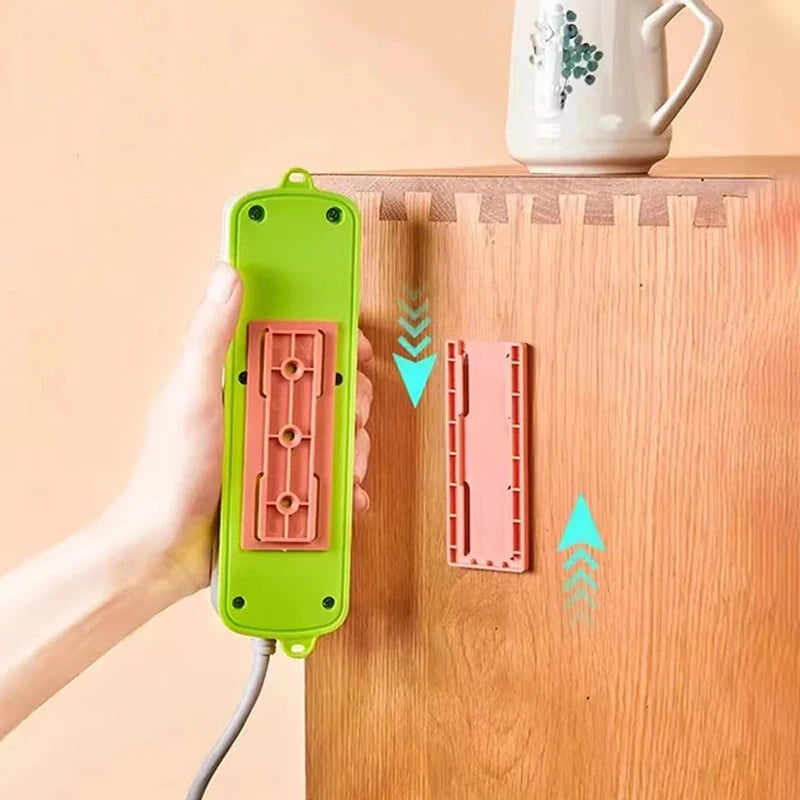 Self-Adhesive Wall Socket Holder