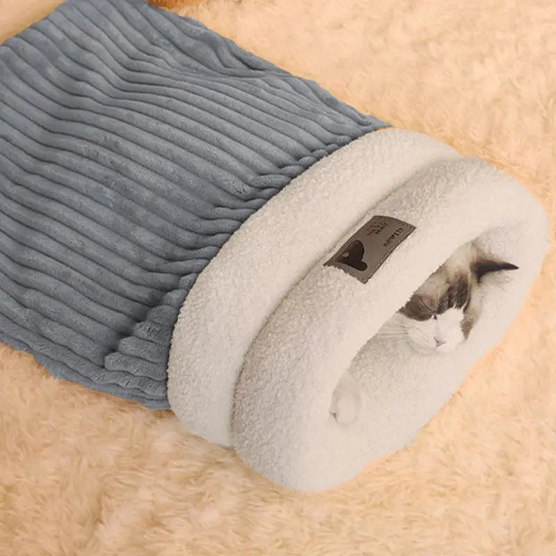 Plush Cat Sleeping Bag