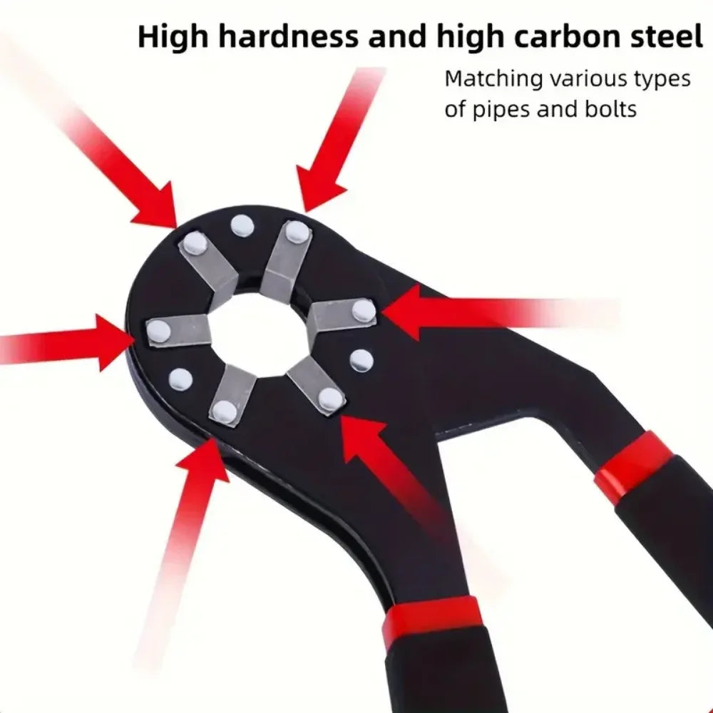 Magic Flex Head Adjustable Wrench - Universal Hex Spanner