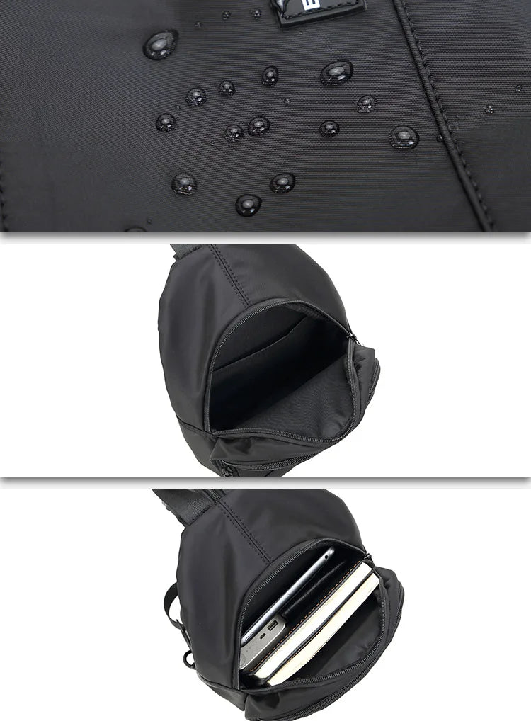 Casual Mini Men's Backpack Multifunction Lightweight Chest Bag Outdoor Backpacks Travel Small Backpack Men Chest Shoulder Bag