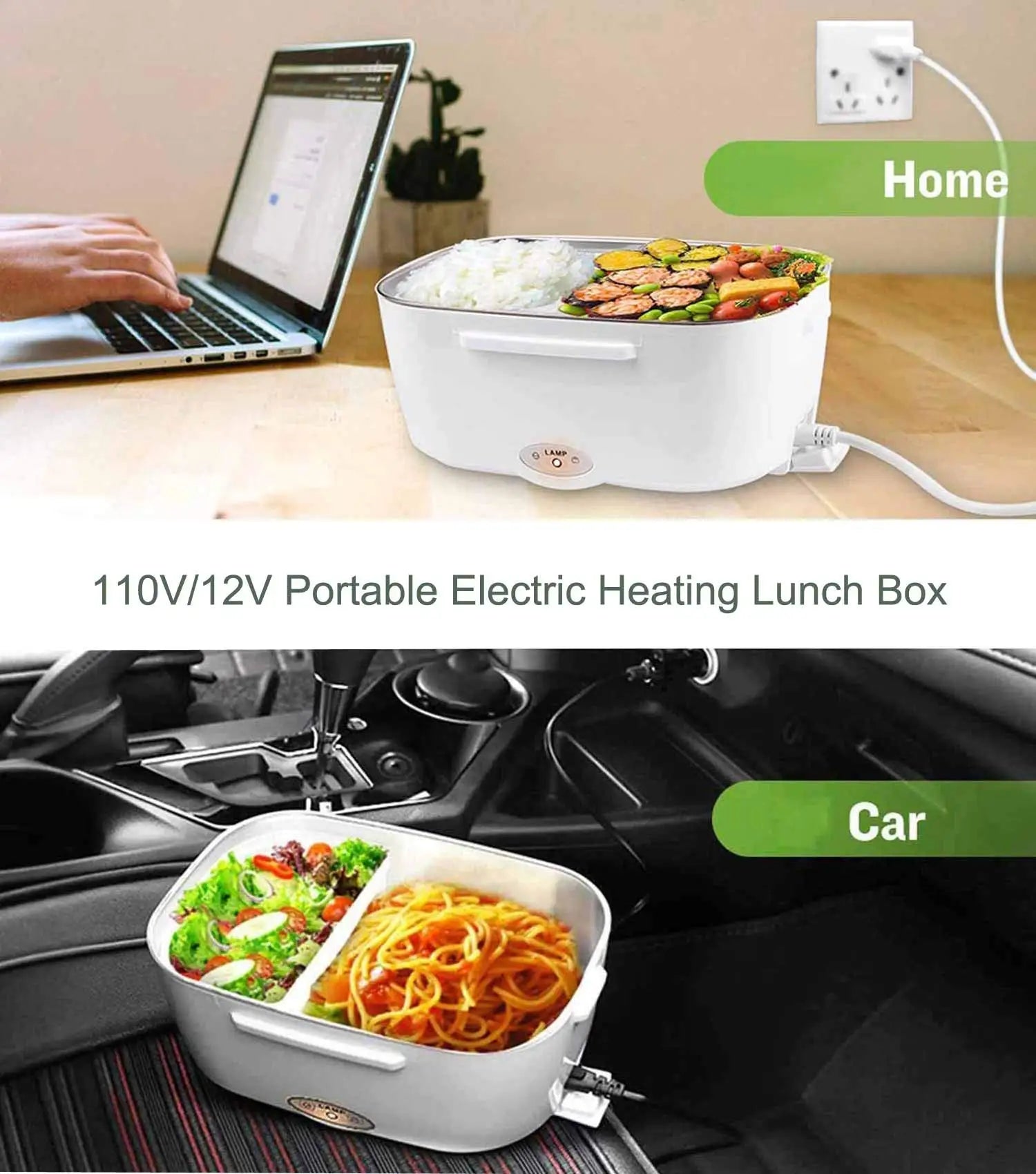 Portable Electric Heated Lunch Box