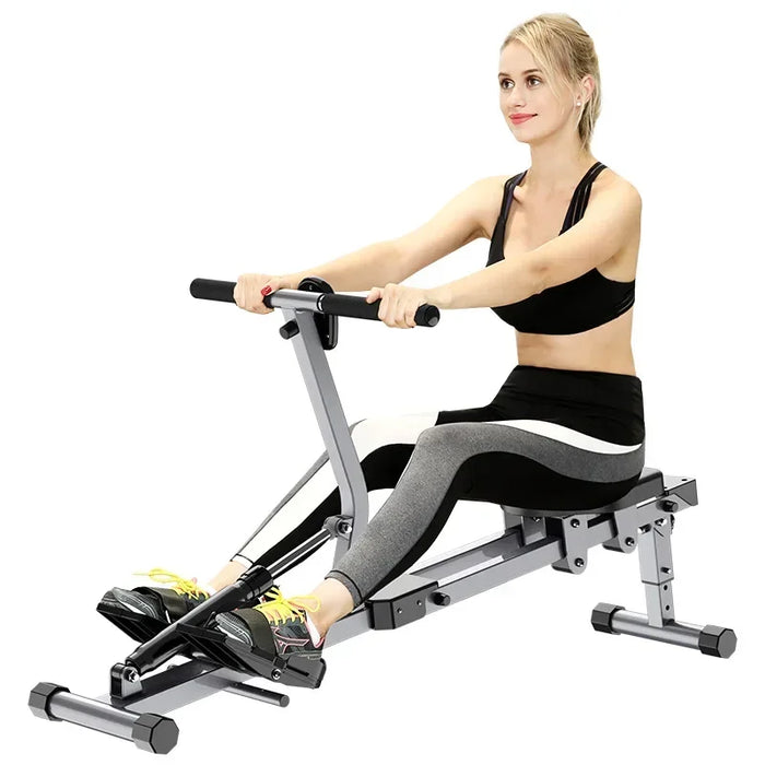 Home Rowing Machine with Magnetic Resistance