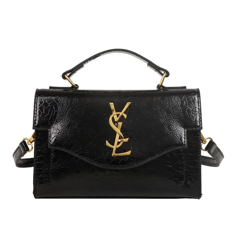 New Arrival 2025 Spring: Structured Textured Crossbody - Envelope Style, Detachable Chain, Women's Purse for Work & Events
