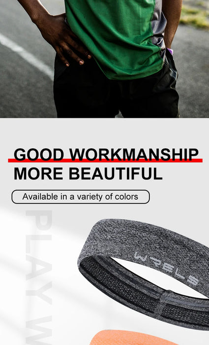 Elastic Sports Headbands – Sweat Absorption, Anti-Slip, Breathable Headband for Yoga, Running, and Workout