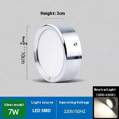 Non-Perforated Ceiling Light