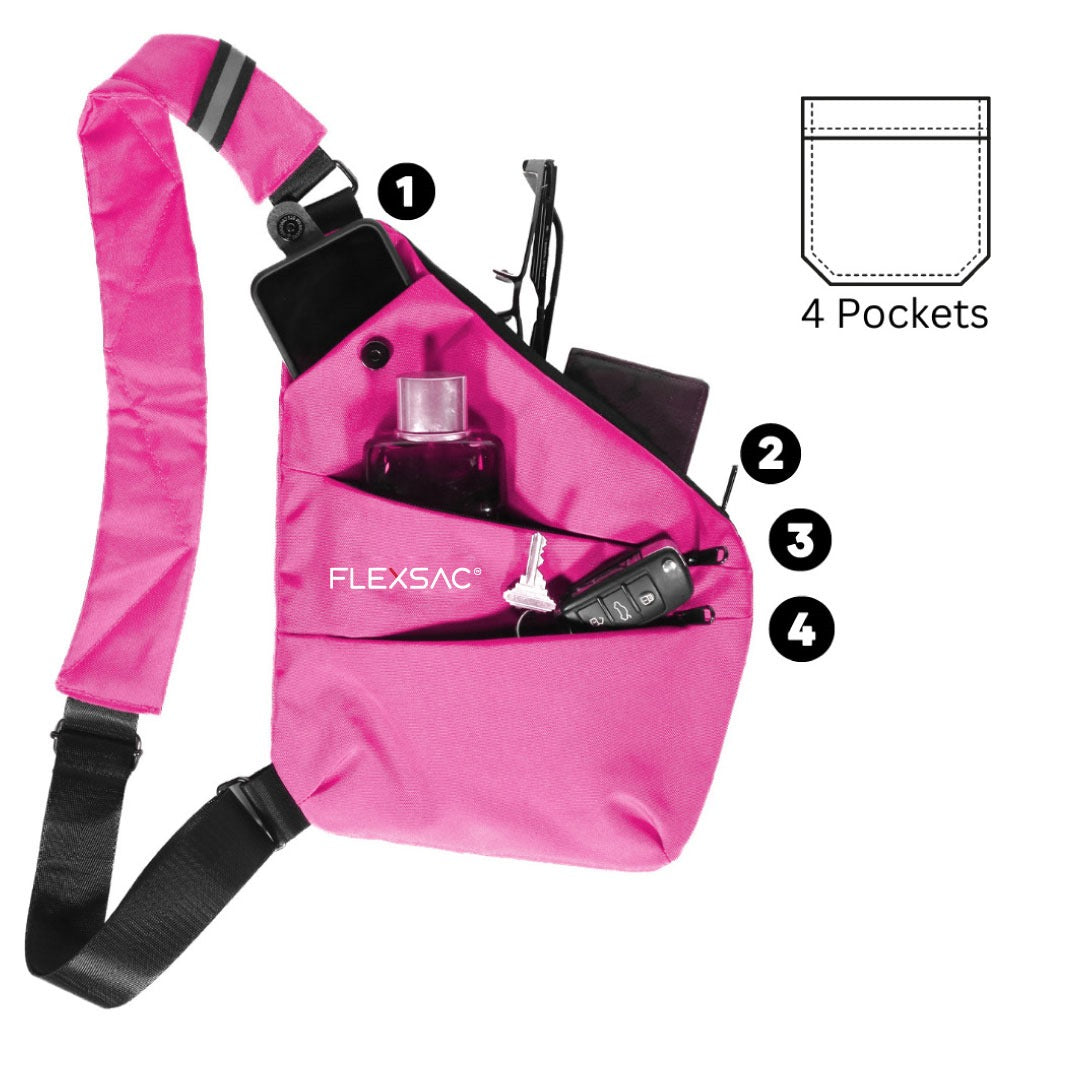 Multipurpose Mini Sling Bag, Water-Resistant Travel Crossbody for Men & Women