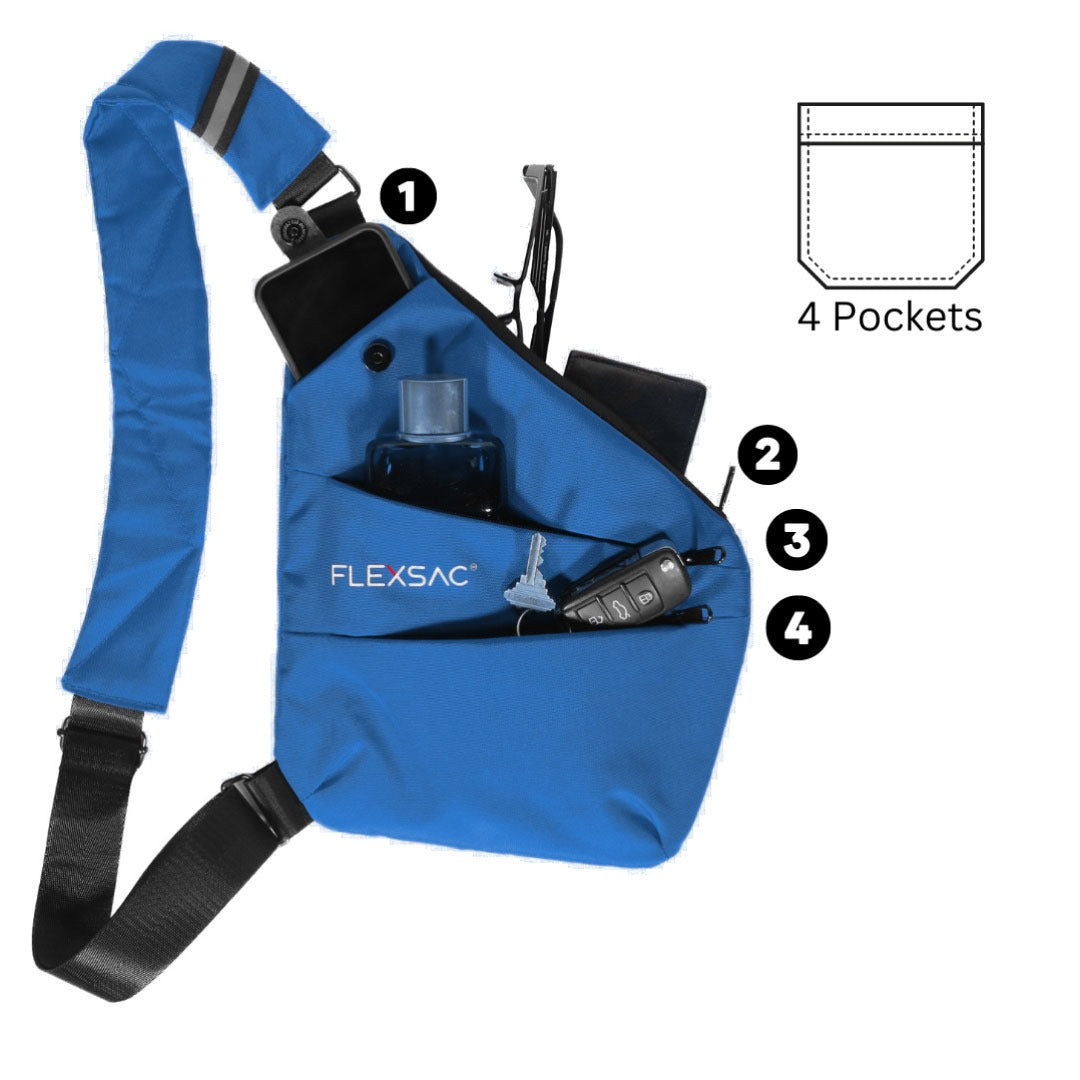 Multipurpose Mini Sling Bag, Water-Resistant Travel Crossbody for Men & Women
