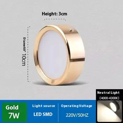 Non-Perforated Ceiling Light