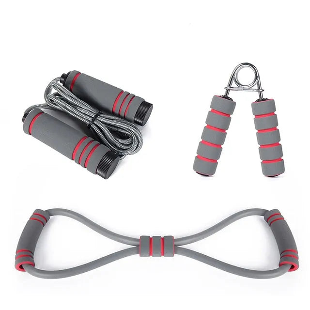 Jump Rope & Grip Strengthener Fitness Set