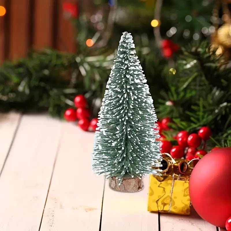 Mini Artificial Christmas Tree Decorations