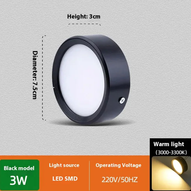 Non-Perforated Ceiling Light