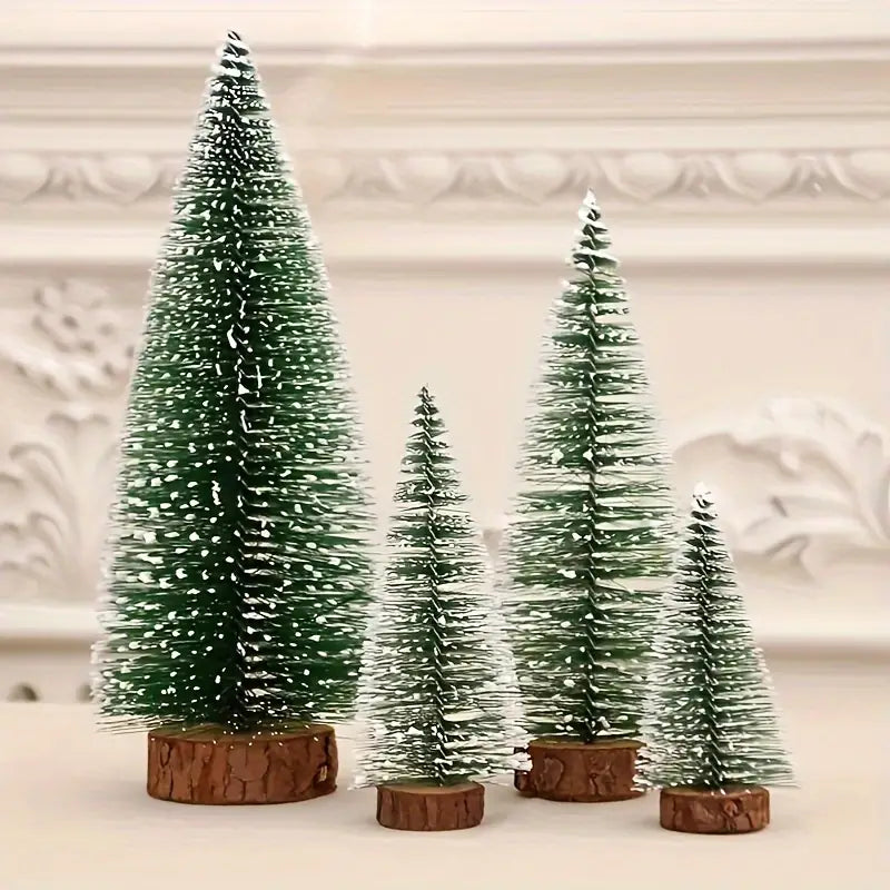 Mini Artificial Christmas Tree Decorations