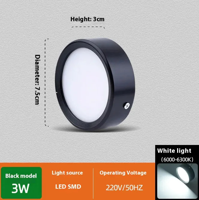 Non-Perforated Ceiling Light